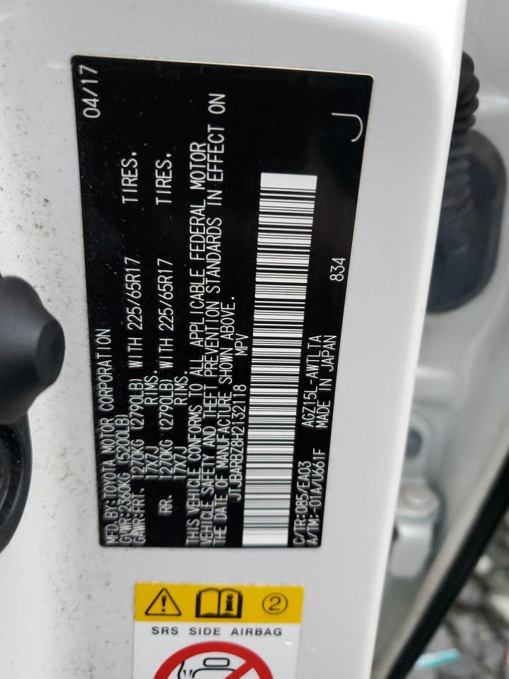 2017 Lexus Nx 200T Base VIN: JTJBARBZ8H2132118 Lot: 92945825