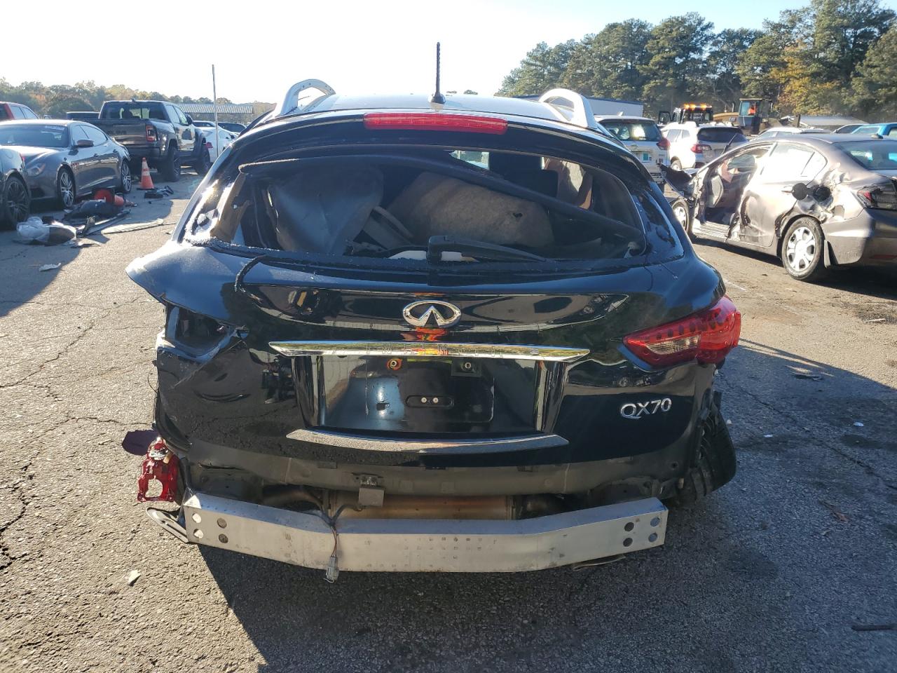 2017 Infiniti Qx70 VIN: JN8CS1MW2HM416068 Lot: 91419145