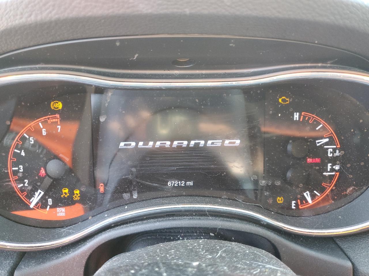 2017 Dodge Durango Gt VIN: 1C4RDJDG5HC806208 Lot: 92983965