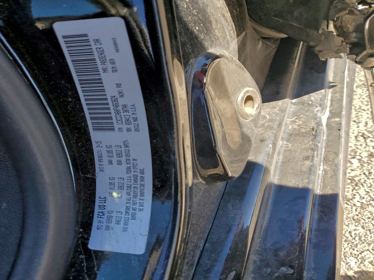 2015 Chrysler 200 Limited VIN: 1C3CCCAB0FN663624 Lot: 93716225