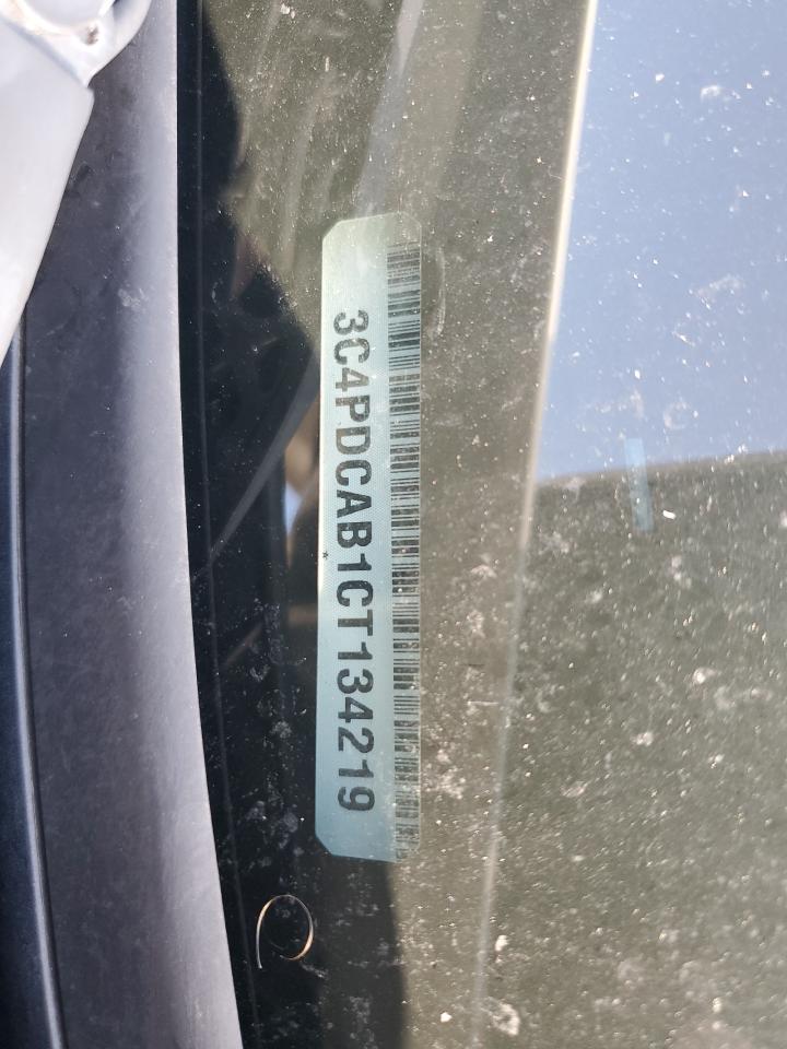 2012 Dodge Journey Se VIN: 3C4PDCAB1CT134219 Lot: 91556645