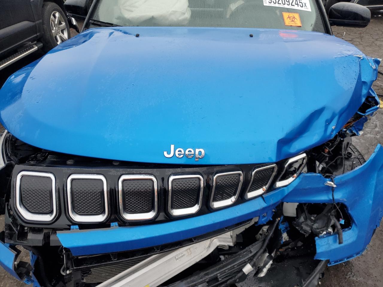 2022 Jeep Compass Limited VIN: 3C4NJDCB8NT209827 Lot: 93209245