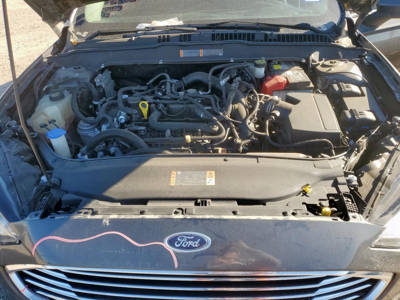 2020 Ford Fusion Se VIN: 3FA6P0HD2LR245423 Lot: 90727565