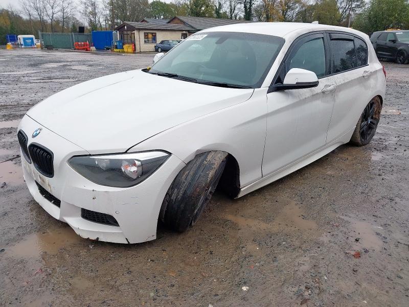 2012 BMW 1 SERIES 118D M SPORT 5DR for sale at Copart WOLVERHAMPTON