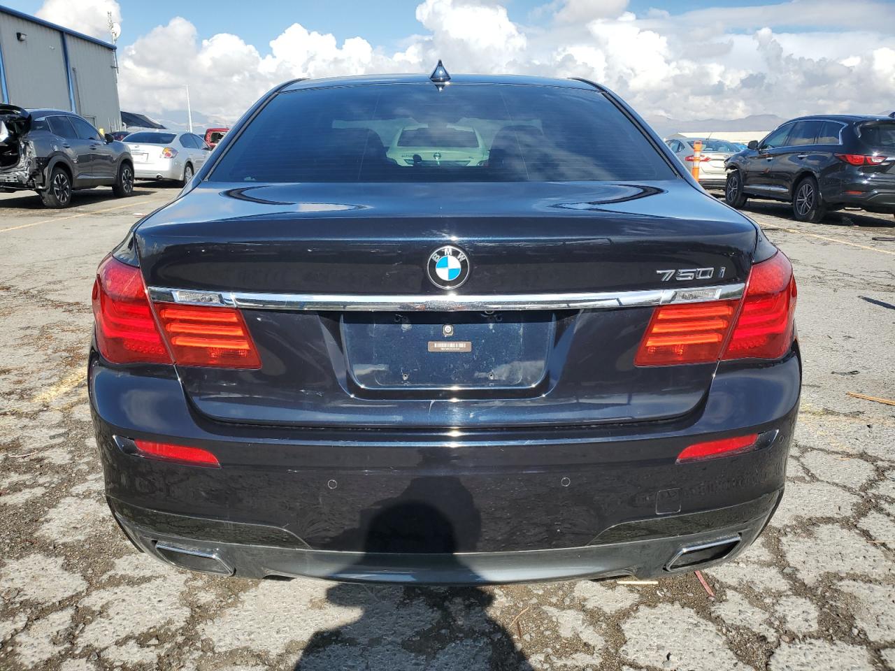 2014 BMW 750 I VIN: WBAYA8C55ED825308 Lot: 93426865