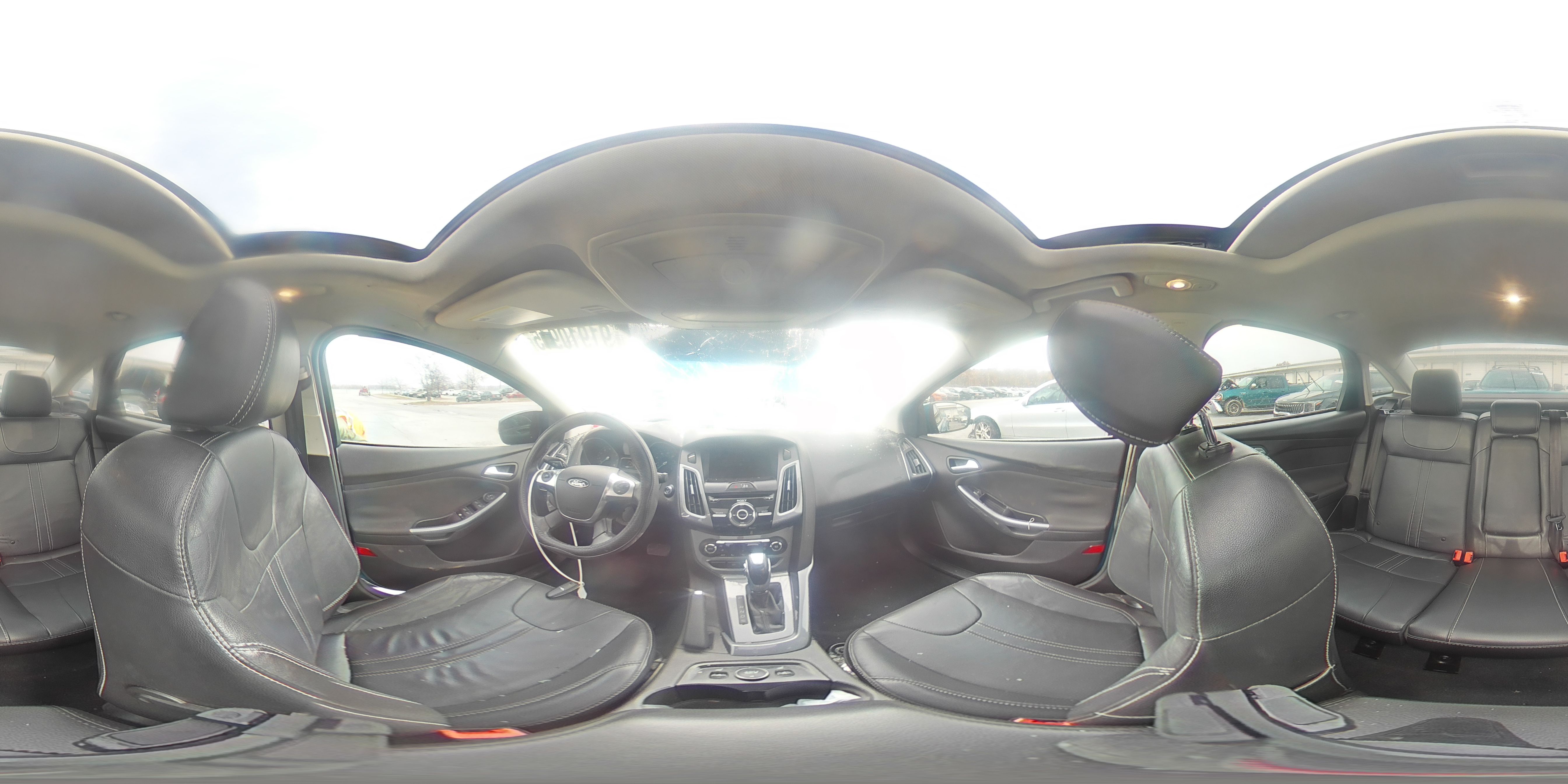 2014 Ford Focus Titanium VIN: 1FADP3J2XEL428703 Lot: 91910915