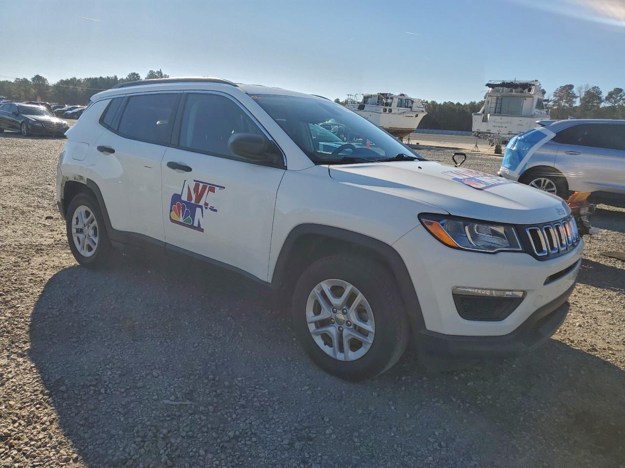 2020 Jeep Compass Sport VIN: 3C4NJCAB9LT147607 Lot: 93628245