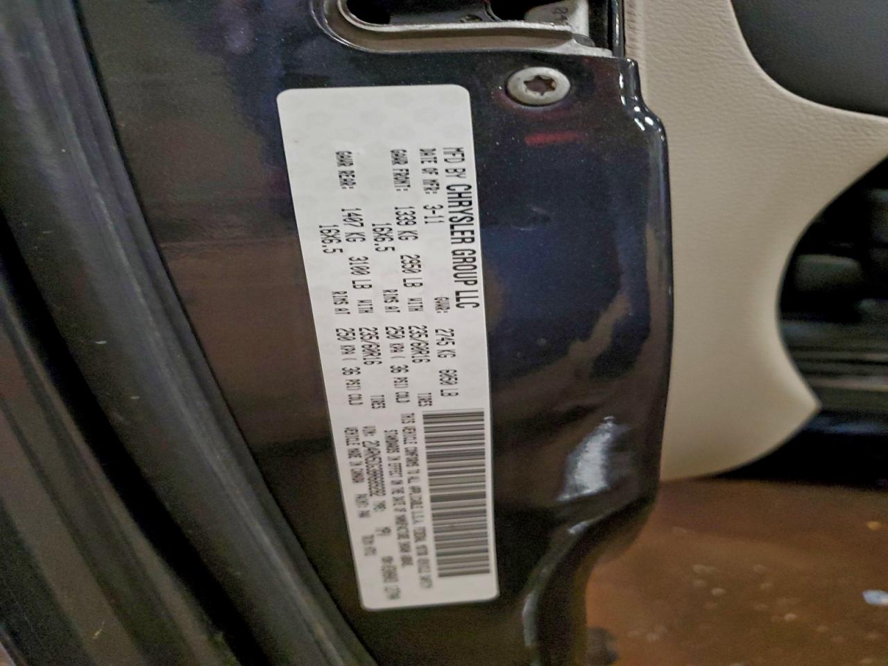 2011 Dodge Grand Caravan Crew VIN: 2D4RN5DG3BR689282 Lot: 92572385