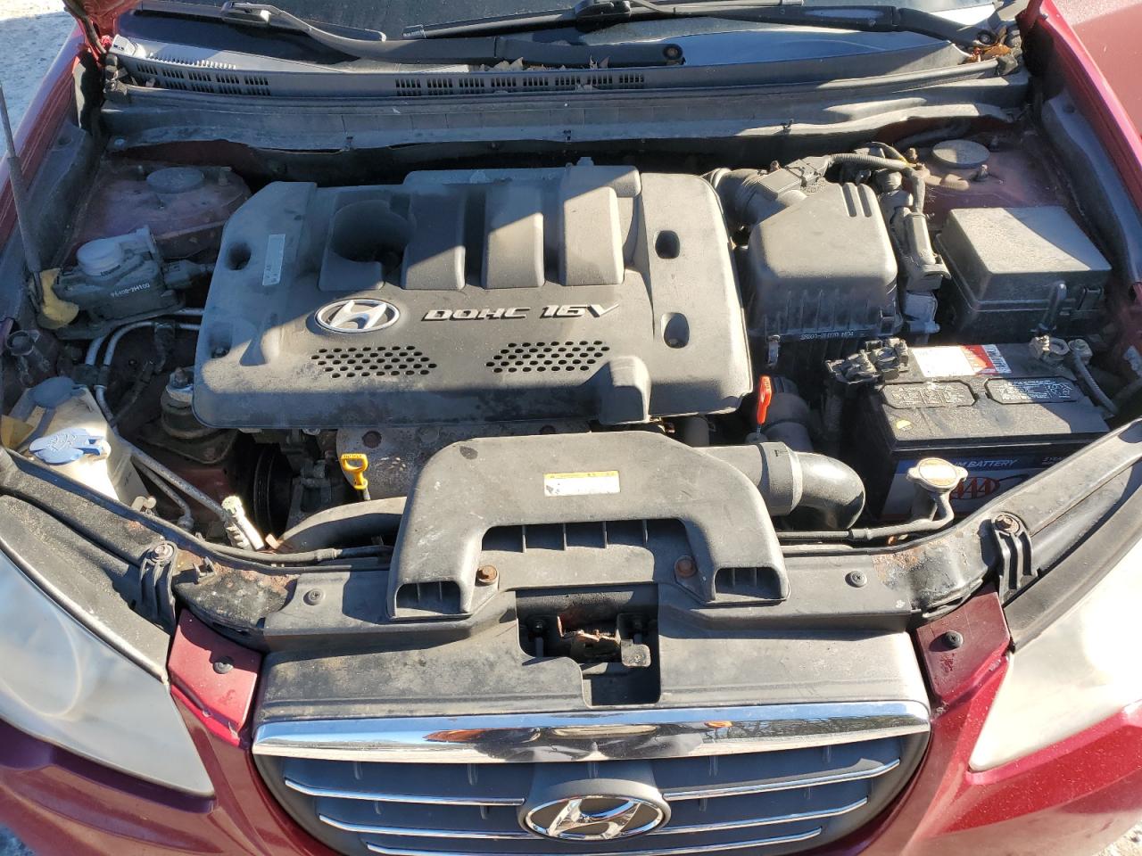 2007 Hyundai Elantra Gls VIN: KMHDU46D17U163388 Lot: 93198635