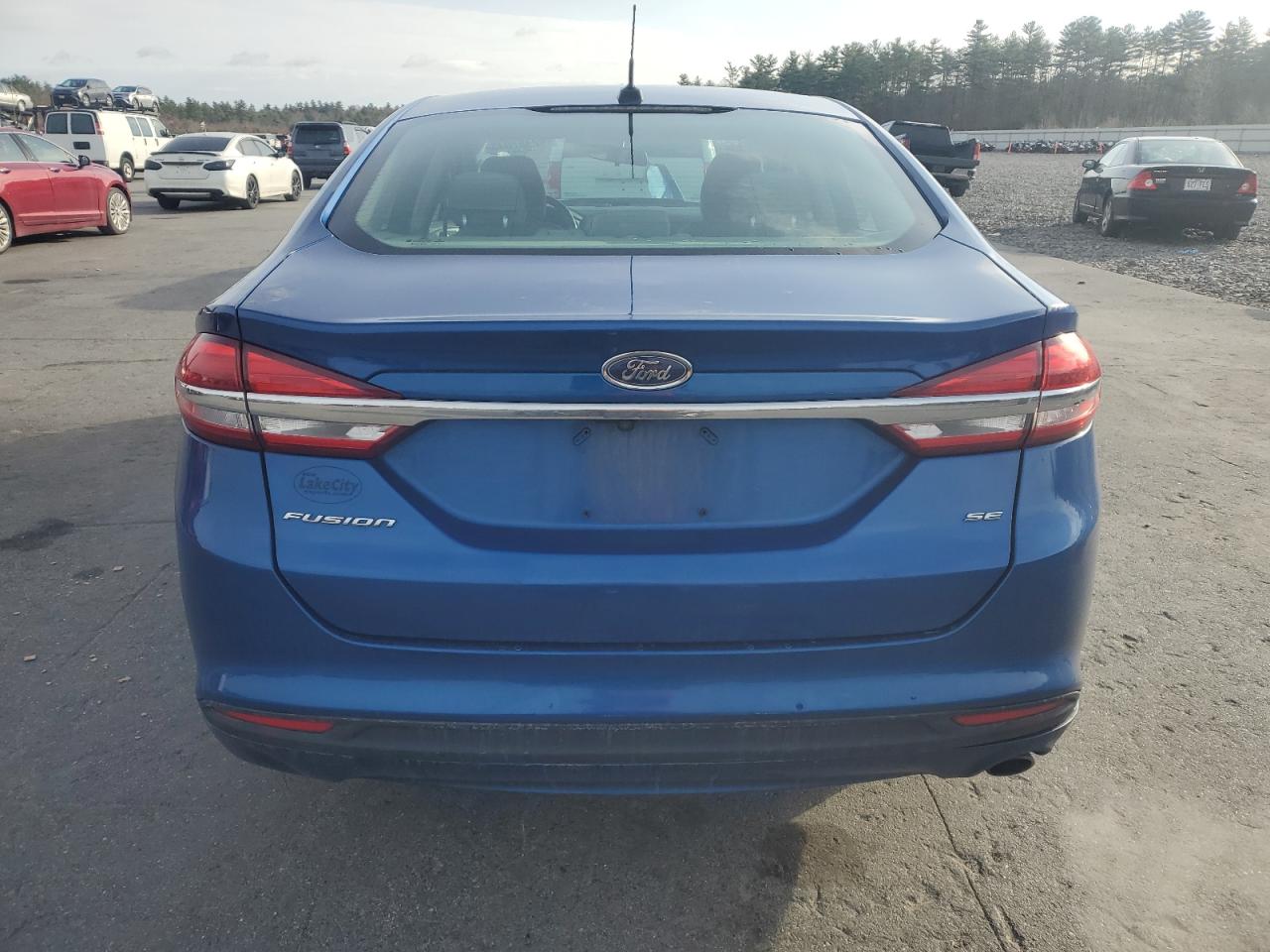 2017 Ford Fusion Se VIN: 3FA6P0H7XHR113236 Lot: 92167045