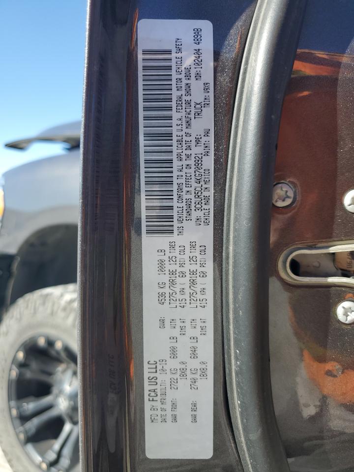 2019 Ram 2500 Tradesman VIN: 3C6UR5CL4KG709921 Lot: 91133615