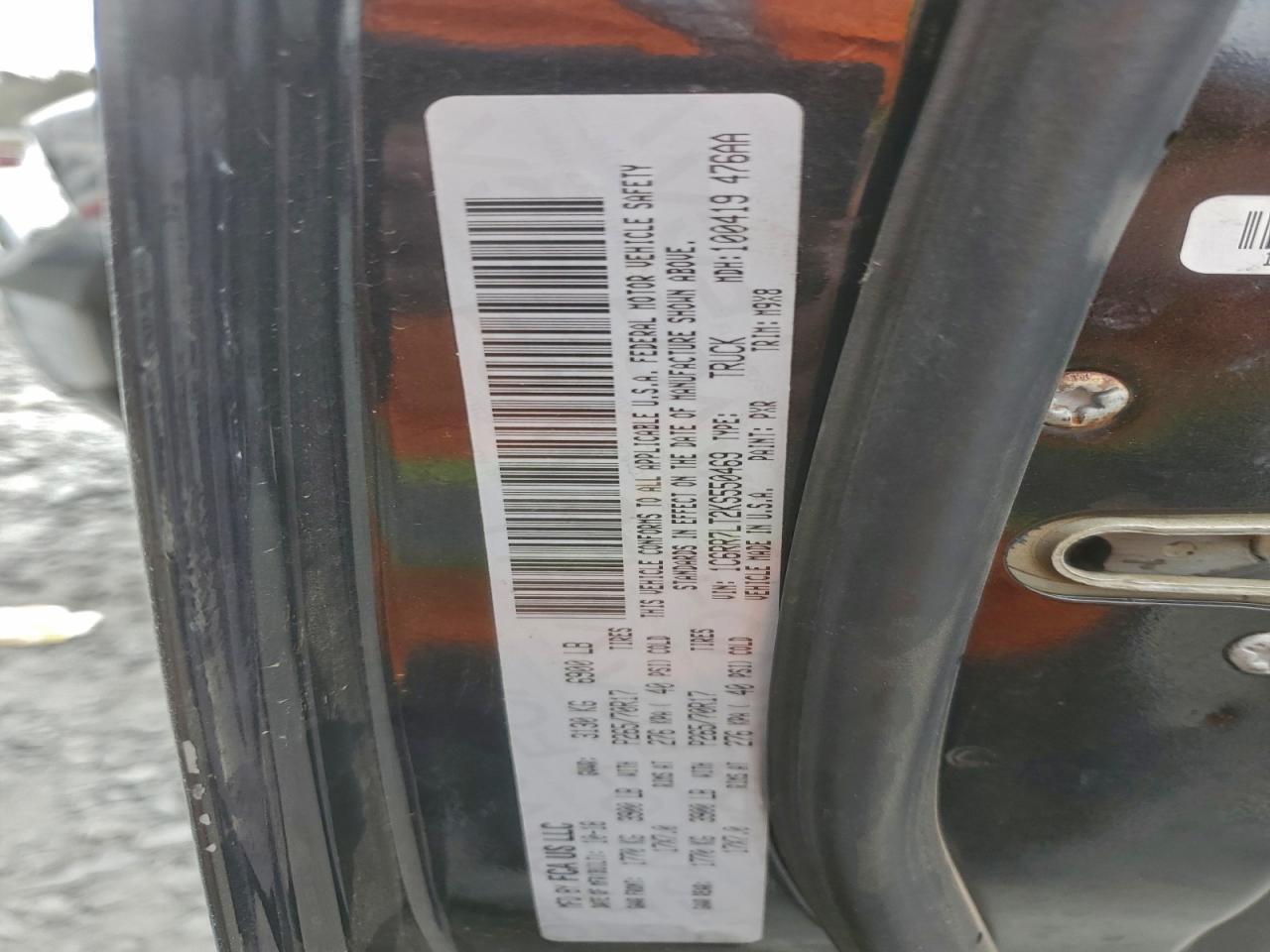 2019 Ram 1500 Classic Slt VIN: 1C6RR7LT2KS550469 Lot: 93827775