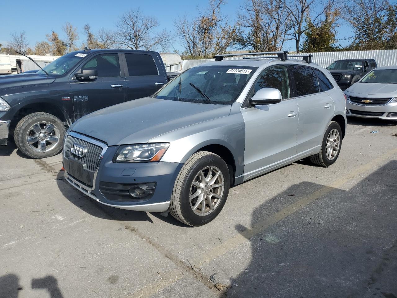 2009 Audi Q5 3.2 grey suv gas WA1KK78R49A023846 photo #1