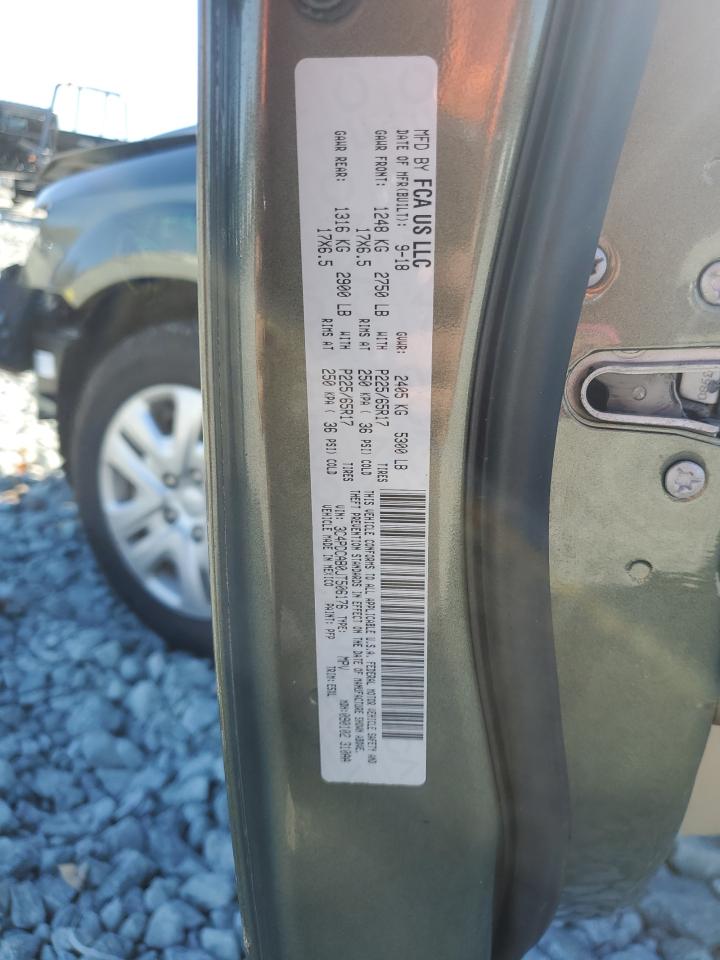 2018 Dodge Journey Se VIN: 3C4PDCAB0JT506176 Lot: 92329505