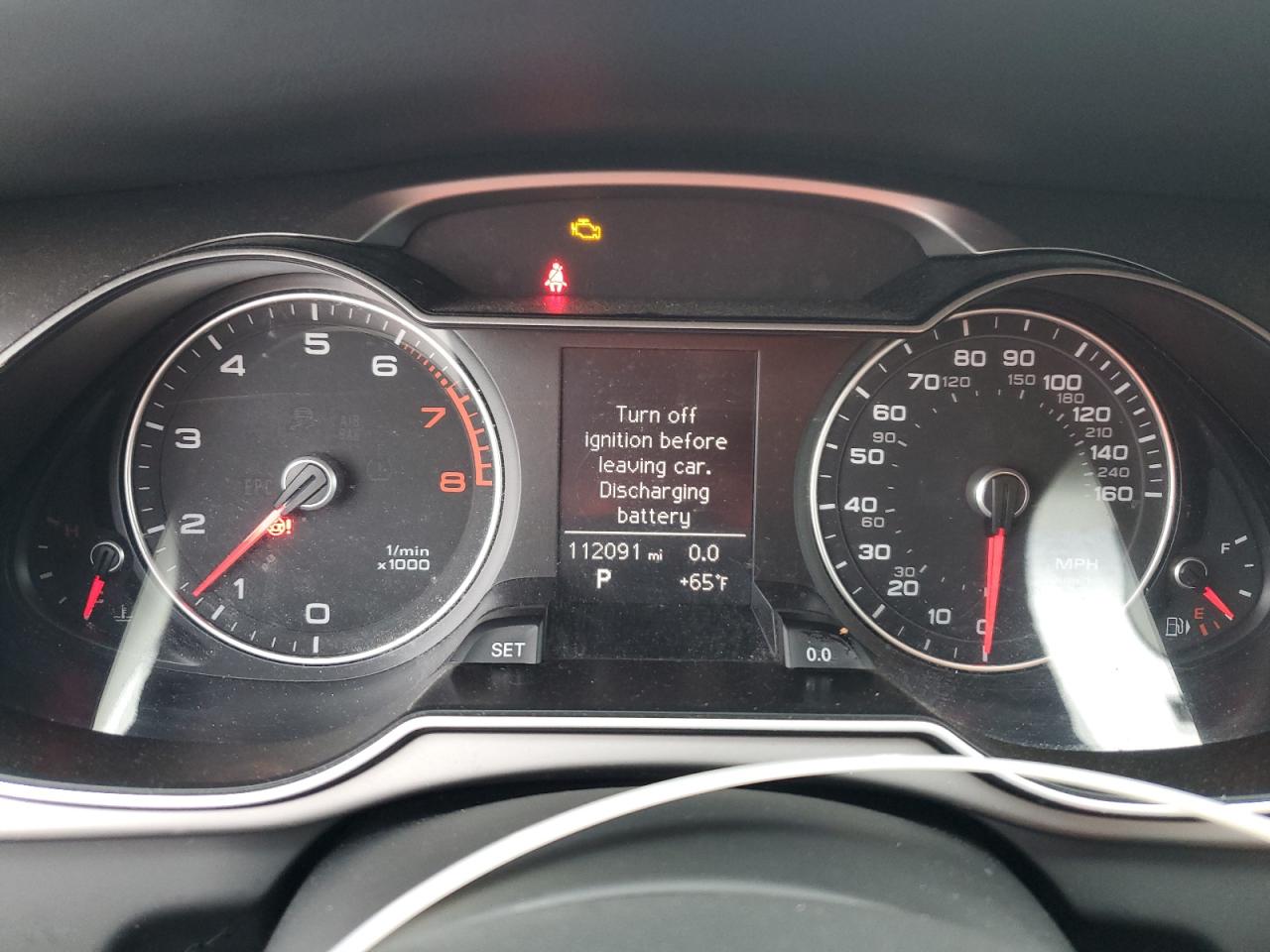 2013 Audi A4 Premium VIN: WAUBFAFL6DN044542 Lot: 91672575