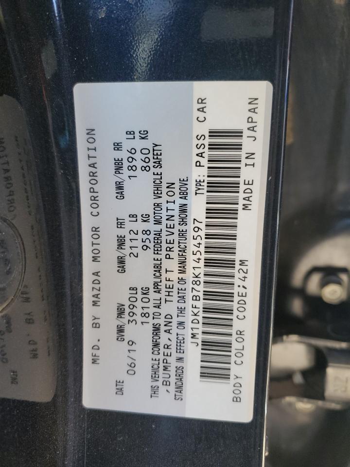 2019 Mazda Cx-3 Sport VIN: JM1DKFB78K1454597 Lot: 91009225