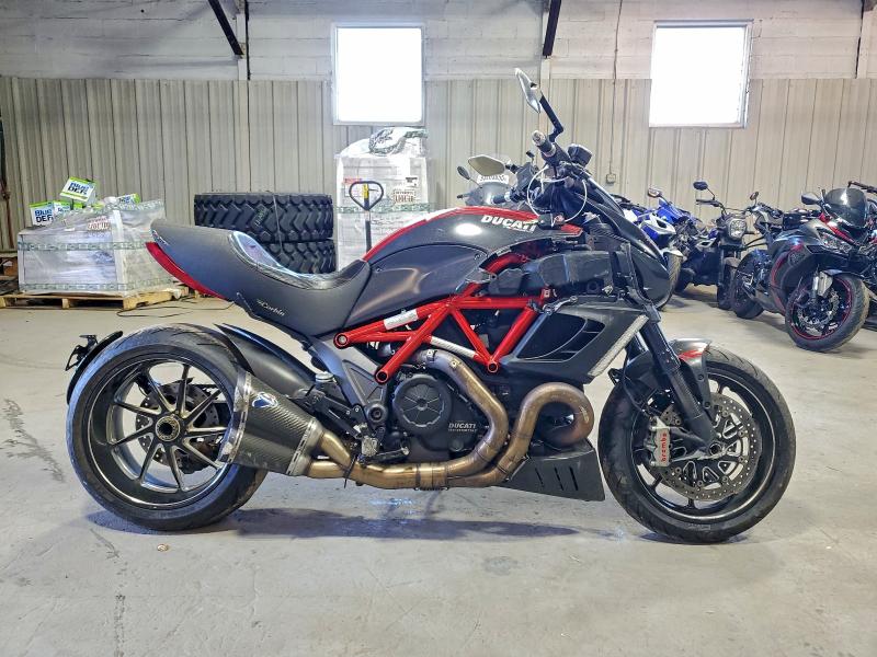 2012 DUCATI DIAVEL    for sale at Copart NJ - SOMERVILLE