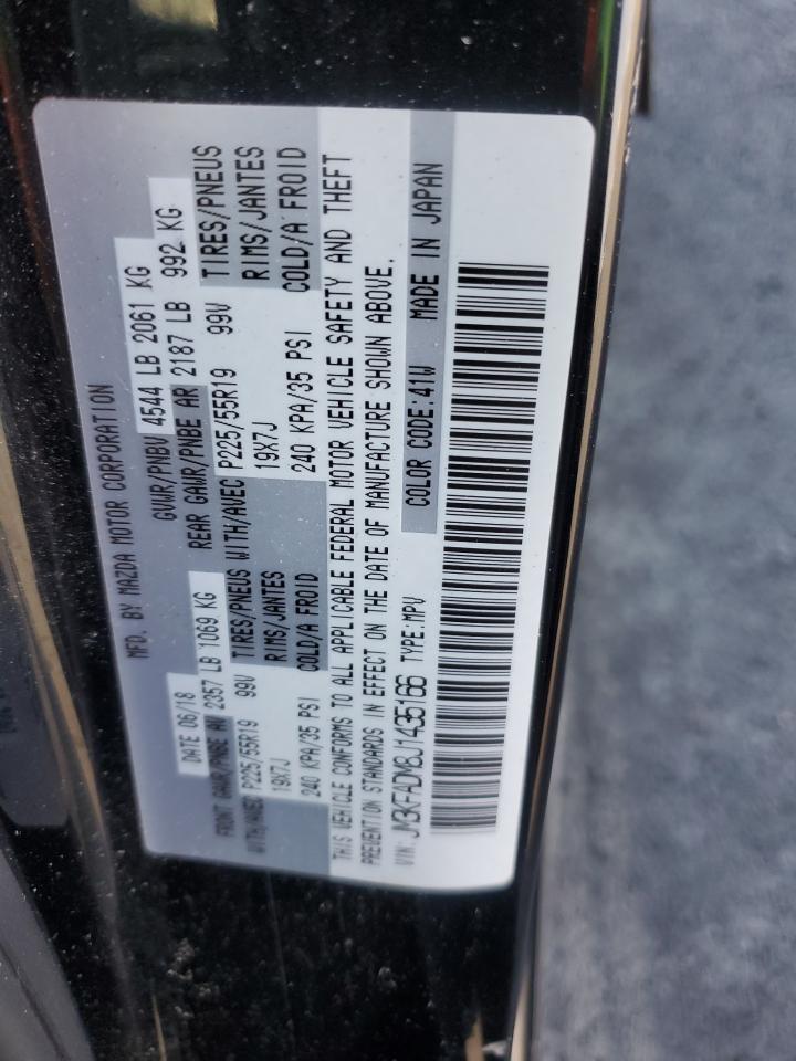 2018 Mazda Cx-5 Grand Touring VIN: JM3KFADM8J1435166 Lot: 92358035