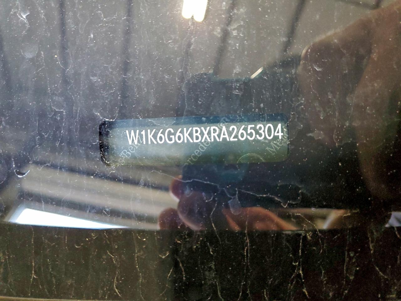 2024 Mercedes-Benz S S580E 4Matic VIN: W1K6G6KBXRA265304 Lot: 92895035