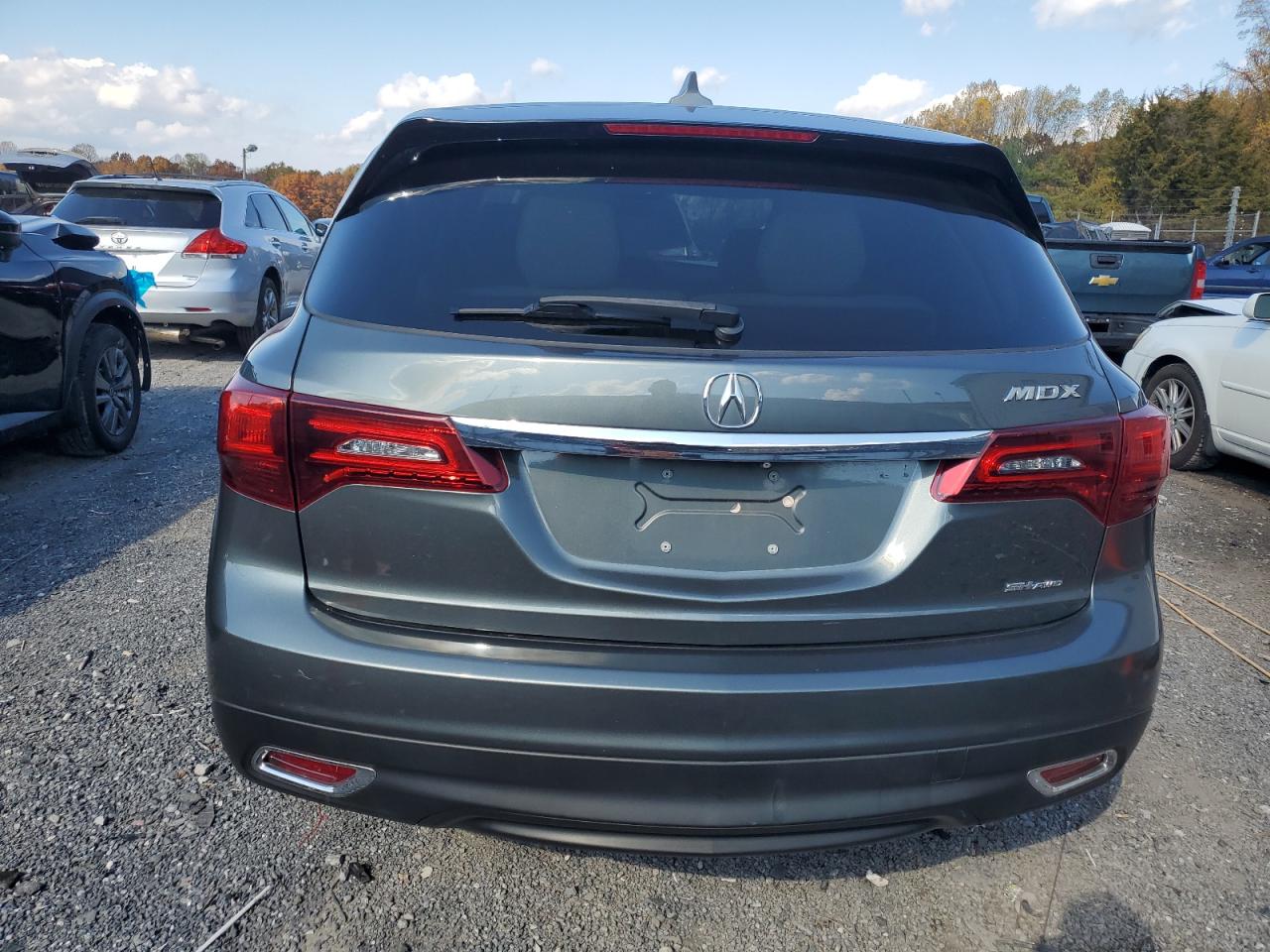 2016 Acura Mdx Technology VIN: 5FRYD4H40GB019518 Lot: 91211565