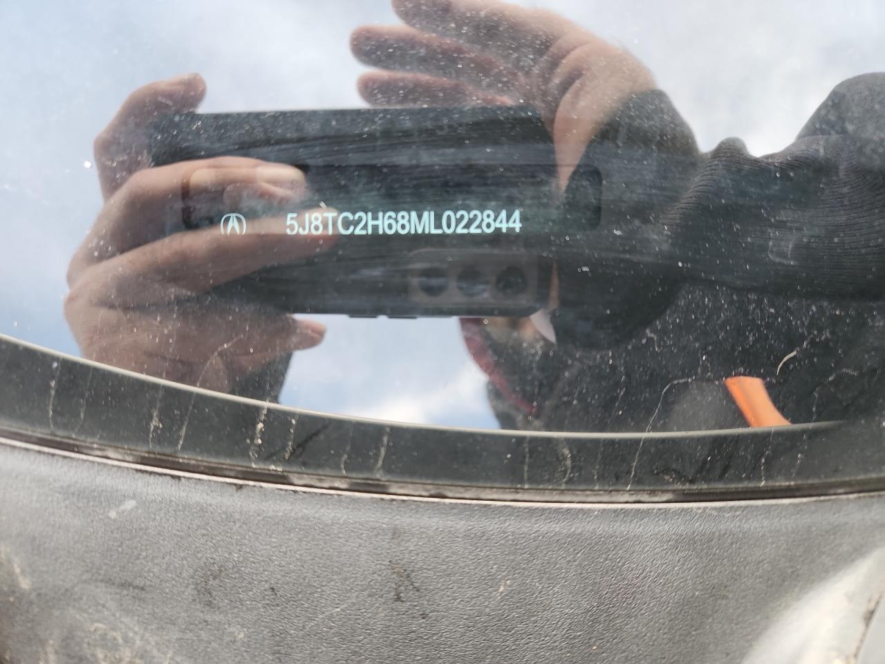 2021 Acura Rdx A-Spec VIN: 5J8TC2H68ML022844 Lot: 93854435