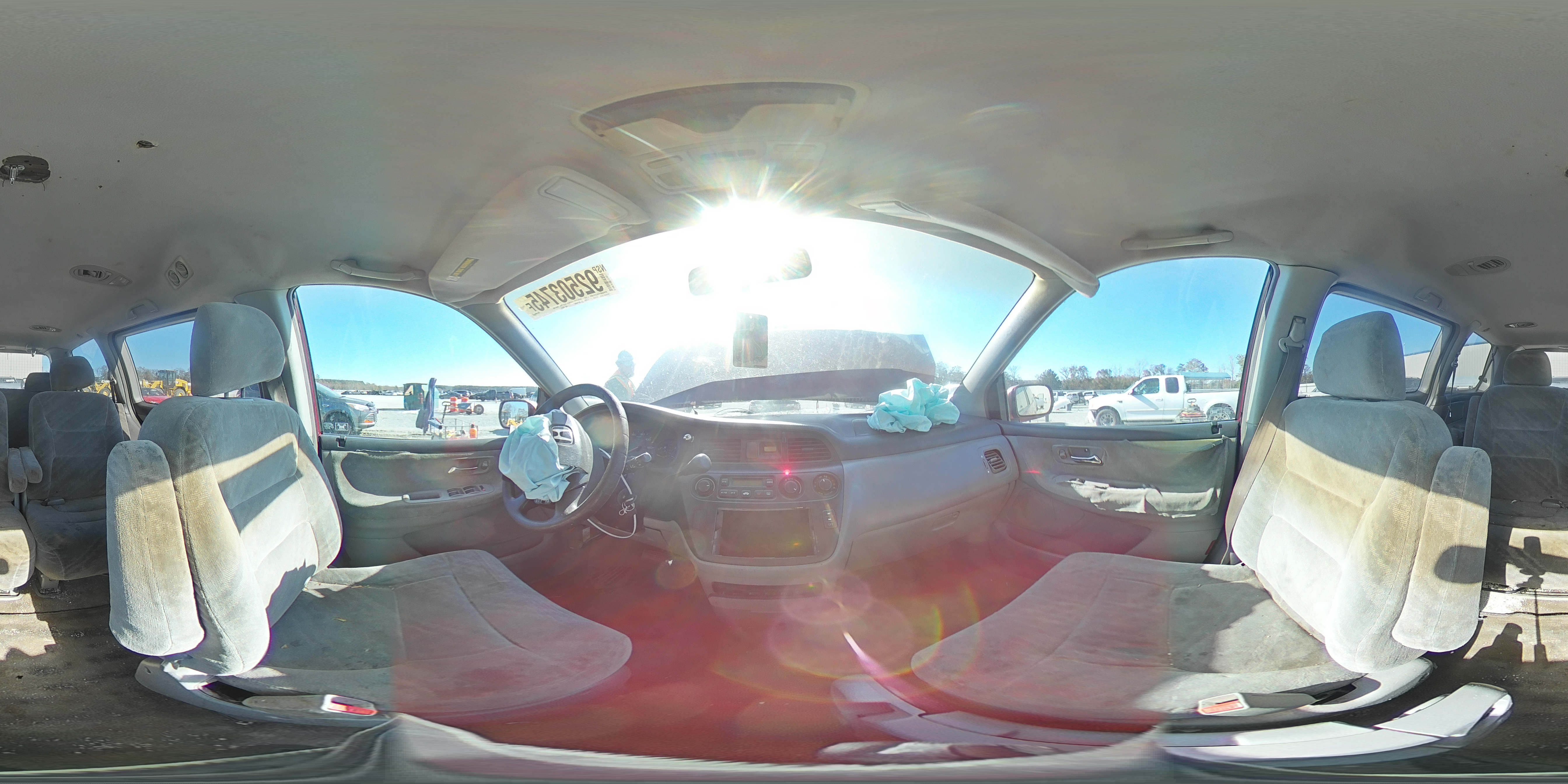 2002 Honda Odyssey Ex VIN: 5FNRL18632B026514 Lot: 92503745