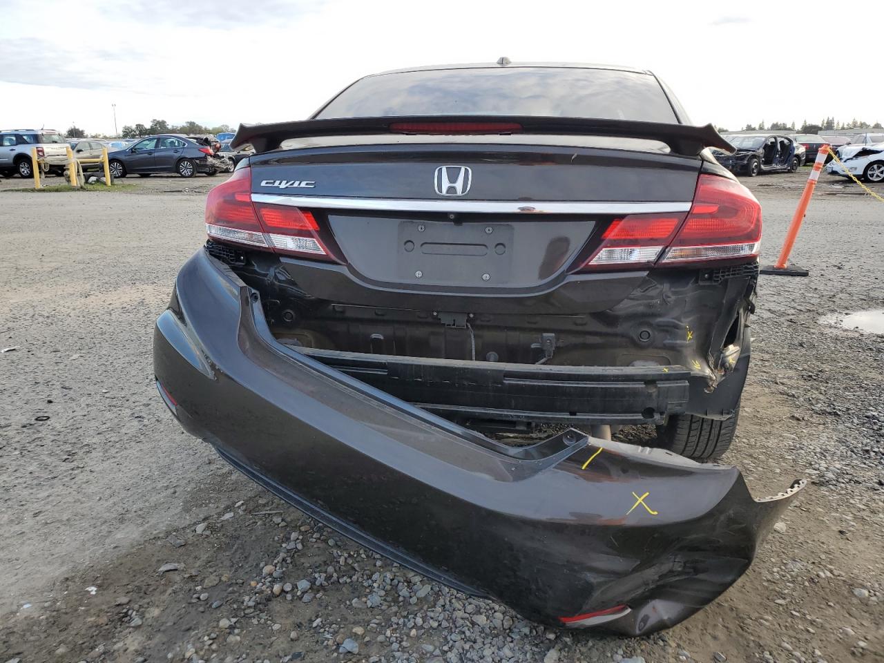 2014 Honda Civic Exl VIN: 2HGFB2F9XEH523519 Lot: 93570525