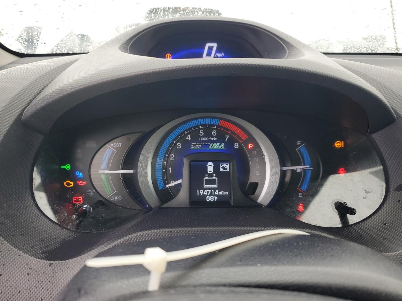 2010 Honda Insight Ex VIN: JHMZE2H73AS005431 Lot: 92595965