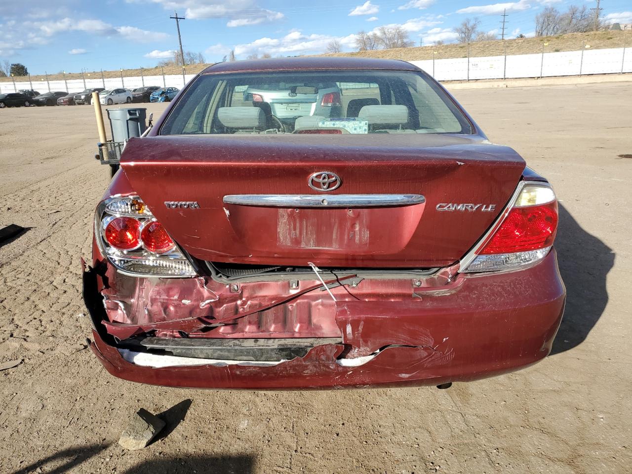 2006 Toyota Camry Le VIN: 4T1BE32K96U130754 Lot: 93868735