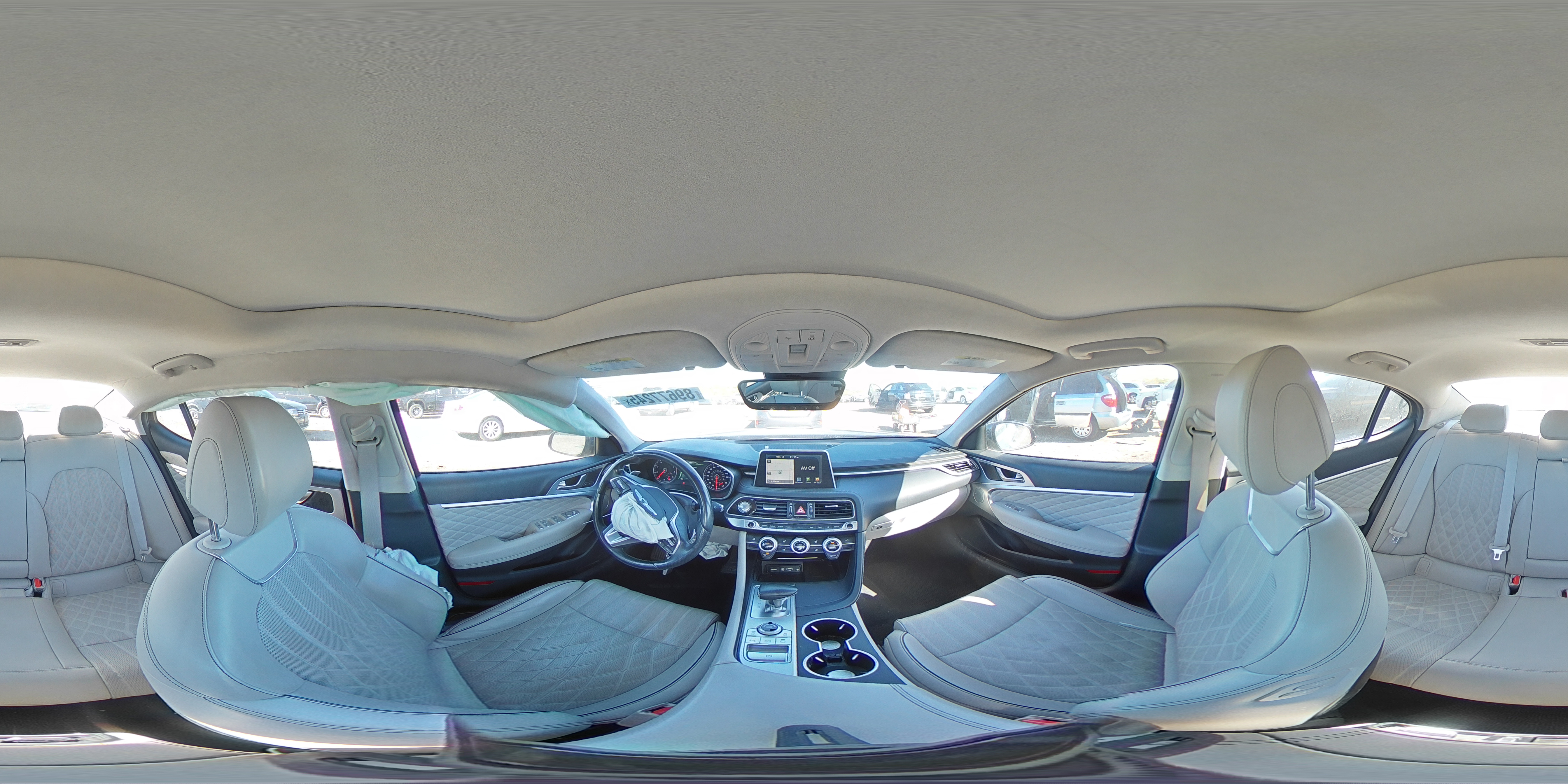 2019 Genesis G70 Prestige VIN: KMTG44LA8KU025594 Lot: 89677245