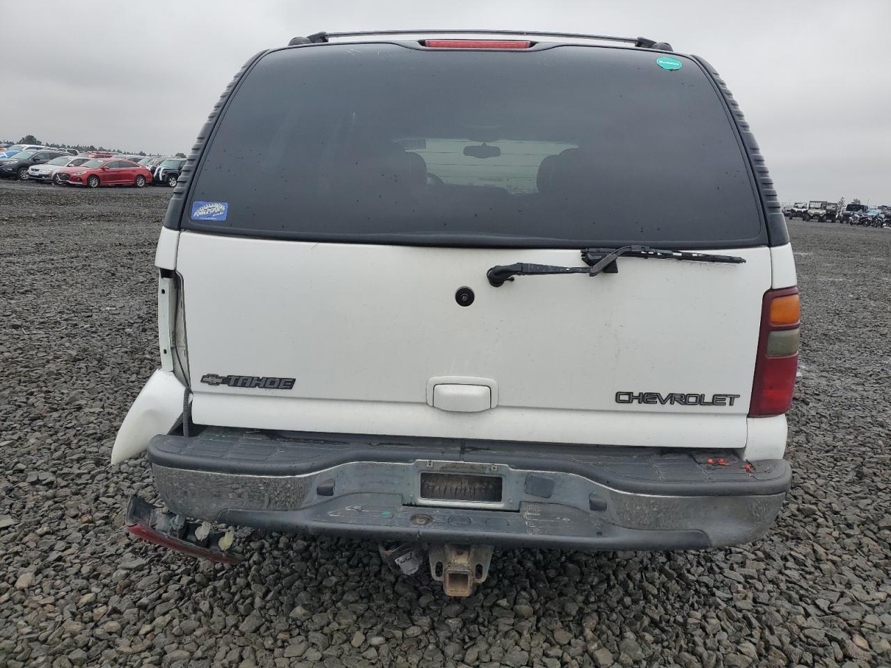 2002 Chevrolet Tahoe K1500 VIN: 1GNEK13T92R281457 Lot: 91056685