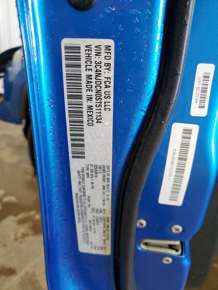 2025 Jeep Compass Limited VIN: 3C4NJDCN0ST511134 Lot: 93050135