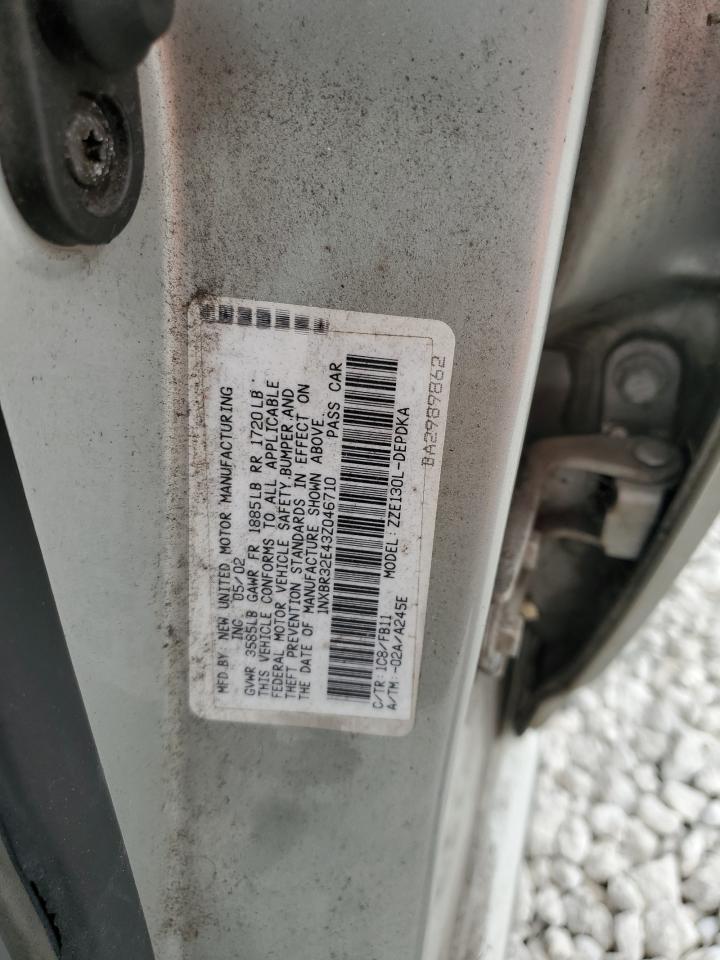 2003 Toyota Corolla Ce VIN: 1NXBR32E43Z046710 Lot: 92926065