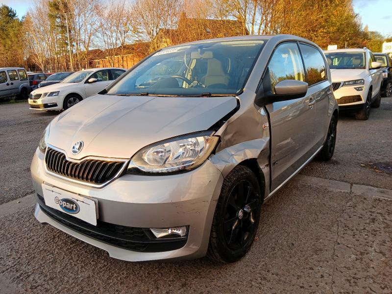 2019 SKODA CITIGO 1.0 MPI GREENTECH COLOUR EDITION 5DR for sale at Copart GLOUCESTER