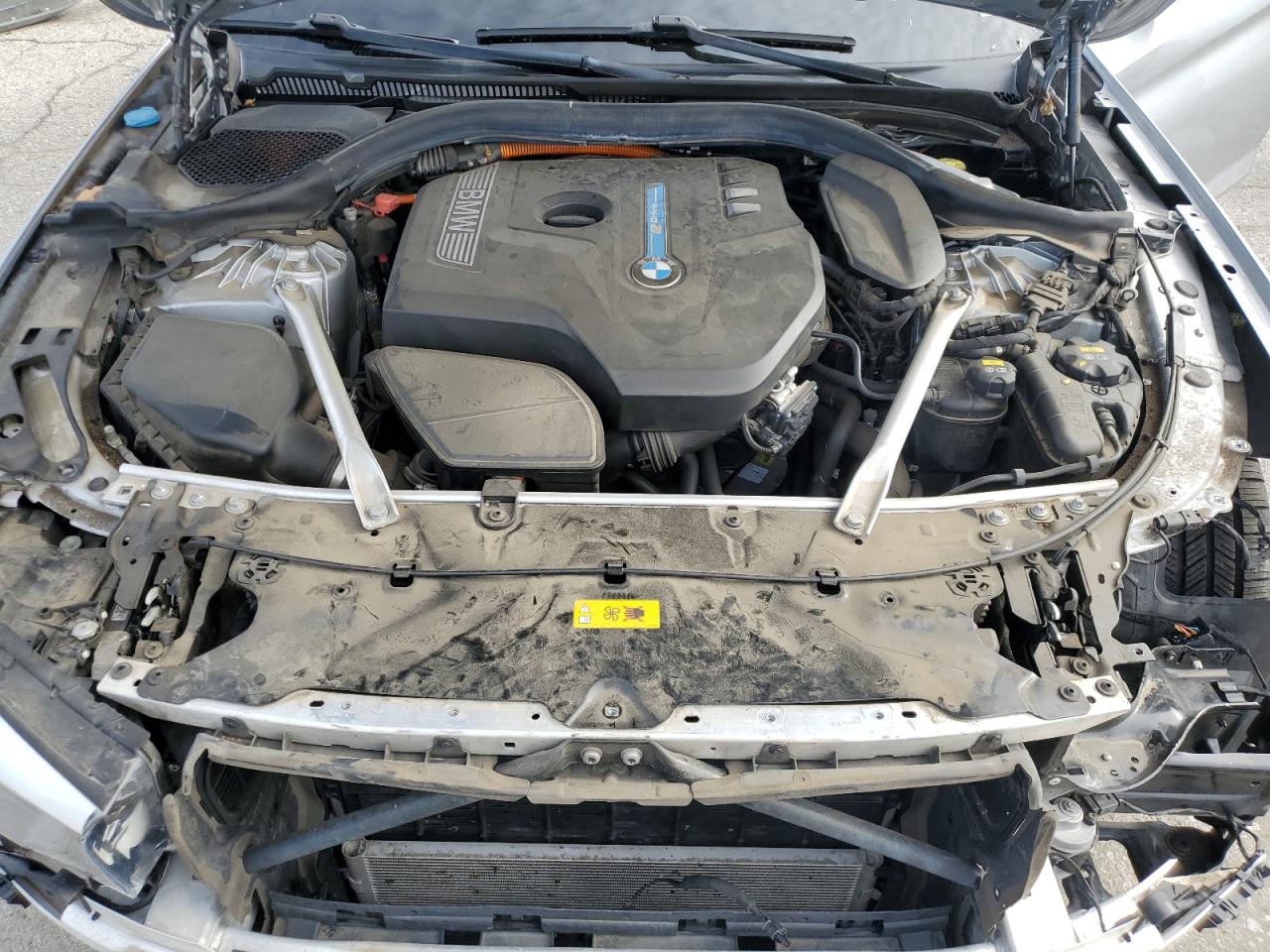 2019 BMW 530E VIN: WBAJA9C56KB398574 Lot: 93651345