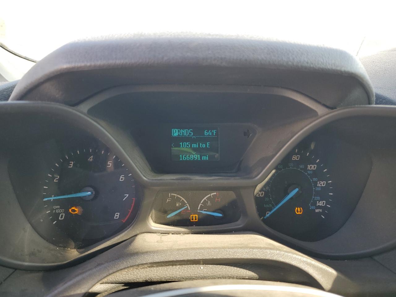 2015 Ford Transit Co Delivery Van VIN: NM0LE7EX1F1204688 Lot: 91592315