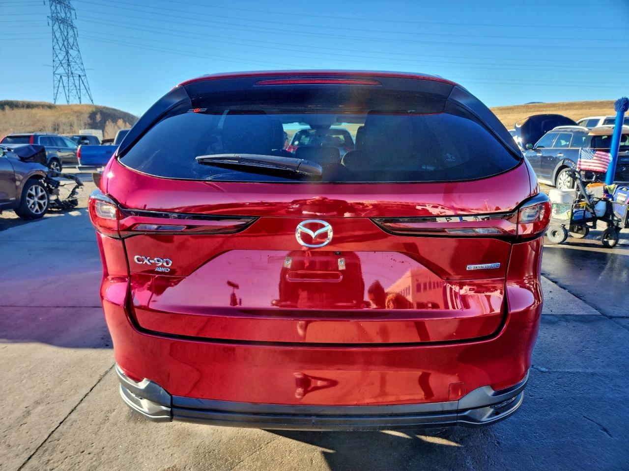 2024 Mazda Cx-90 Preferred VIN: JM3KKBHAXR1128482 Lot: 91427575