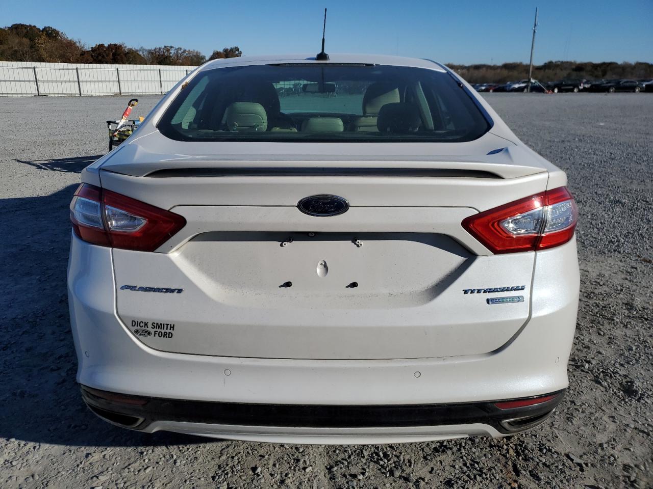2015 Ford Fusion Titanium VIN: 3FA6P0K97FR307293 Lot: 92318065