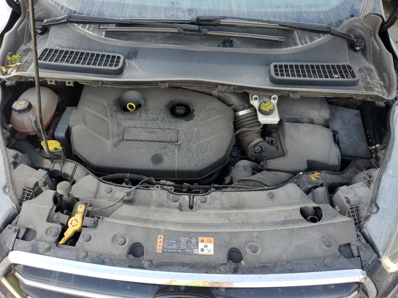 2017 Ford Escape Titanium VIN: 1FMCU9J9XHUC93800 Lot: 91766085