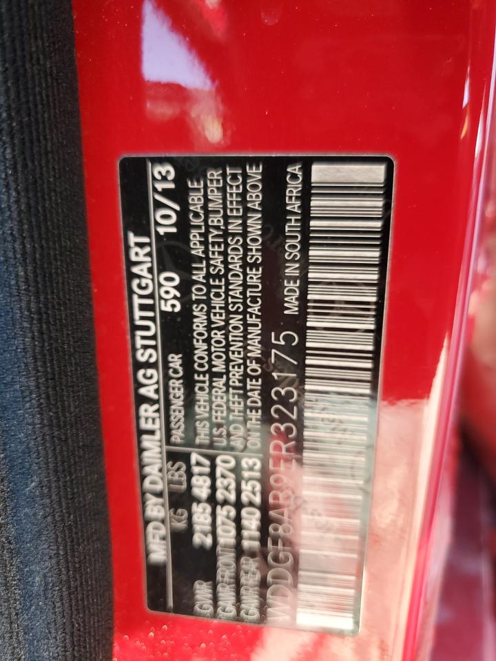 2014 Mercedes-Benz C 300 4Matic VIN: WDDGF8AB9ER323175 Lot: 92066325