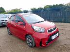 2016 KIA PICANTO 1.25 SPORT 5DR AUTO for sale at Copart COLCHESTER