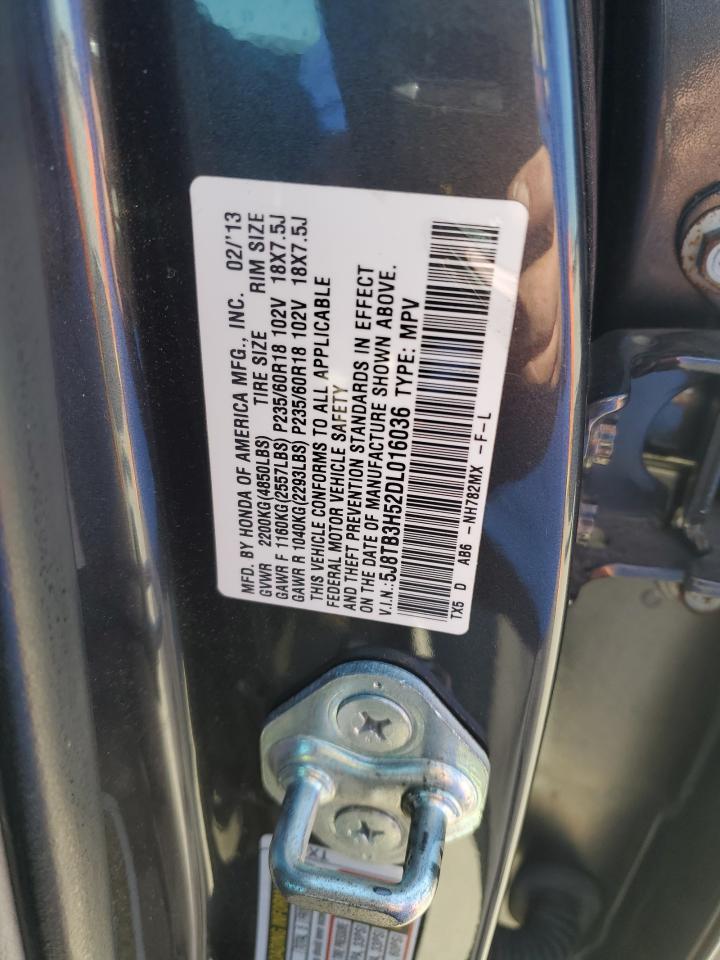 2013 Acura Rdx Technology VIN: 5J8TB3H52DL016036 Lot: 91173035