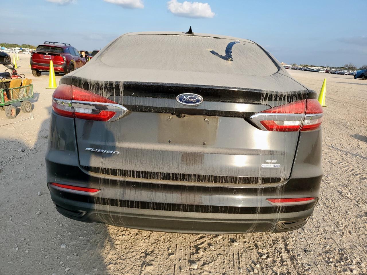 2019 Ford Fusion Se VIN: 3FA6P0T92KR270386 Lot: 93610185