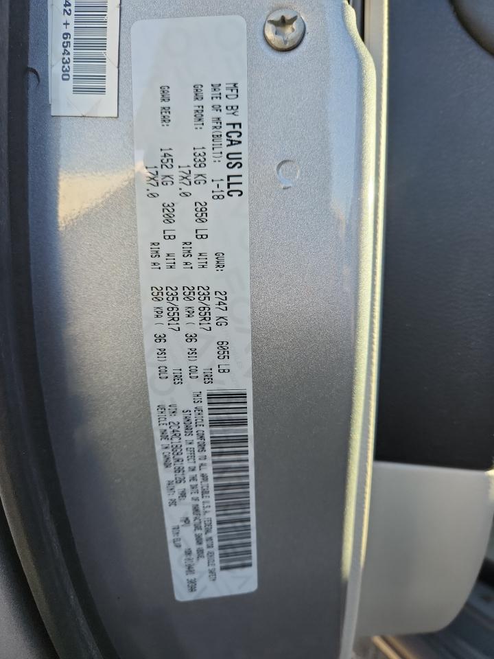 2018 Chrysler Pacifica Touring L VIN: 2C4RC1BG9JR186126 Lot: 82695015