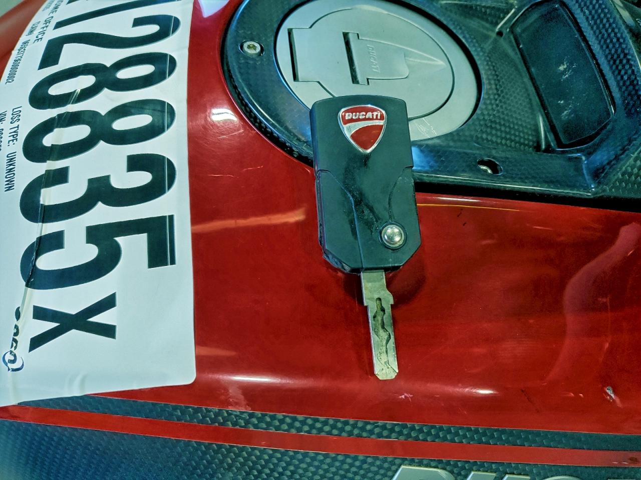 2012 Ducati Diavel VIN: ZDM13BLW1CB008256 Lot: 94128835