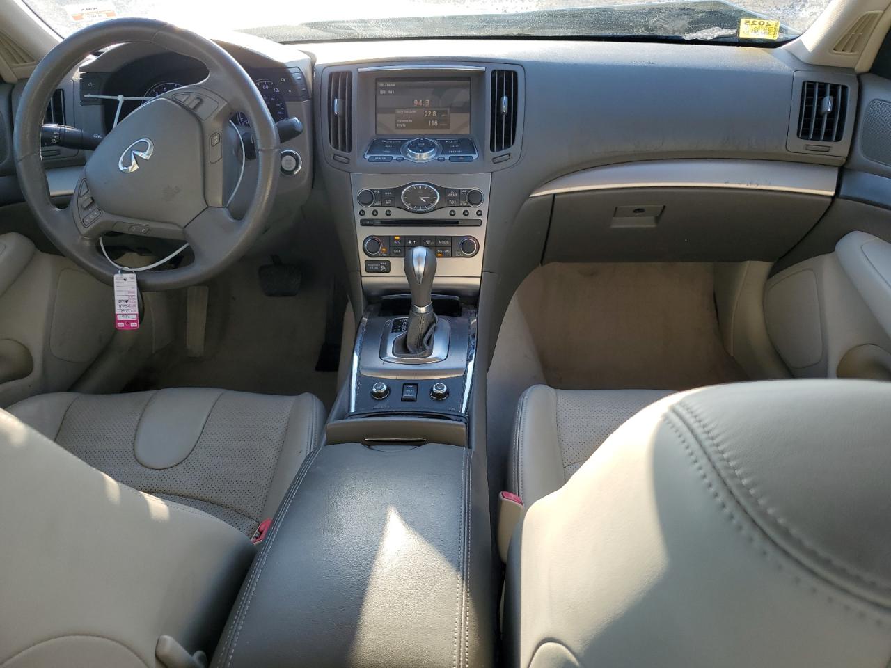 2012 Infiniti G25 VIN: JN1DV6AR5CM860303 Lot: 91344465