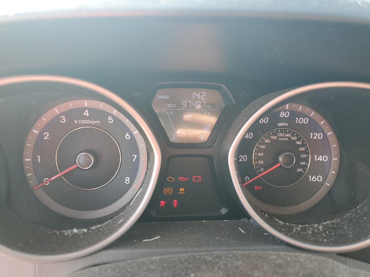 2013 Hyundai Elantra Gls VIN: KMHDH4AE2DU508797 Lot: 93550595