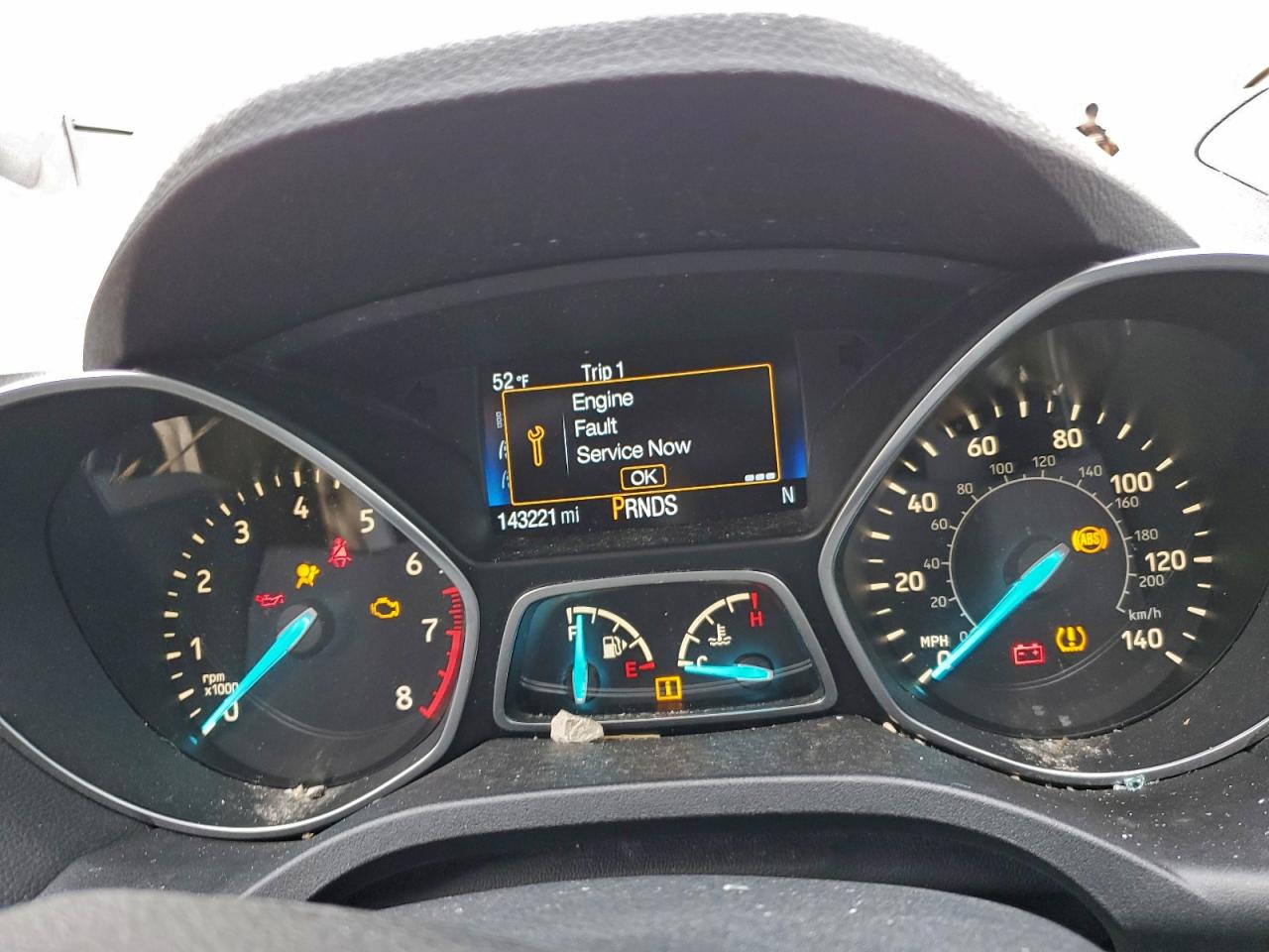 2017 Ford Escape S VIN: 1FMCU0F75HUB57464 Lot: 94226585