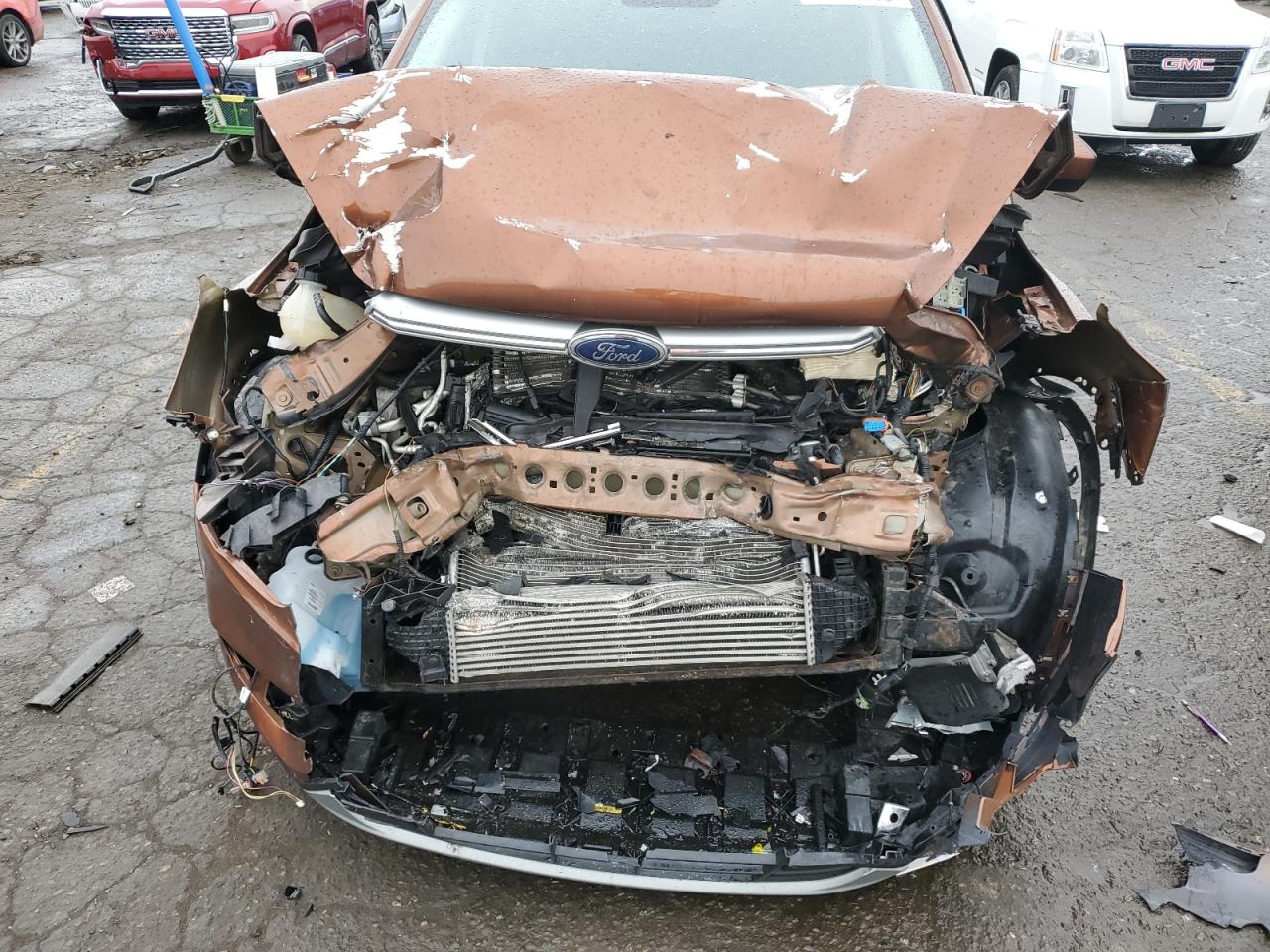 2017 Ford Escape Se VIN: 1FMCU9G91HUE06637 Lot: 93371215