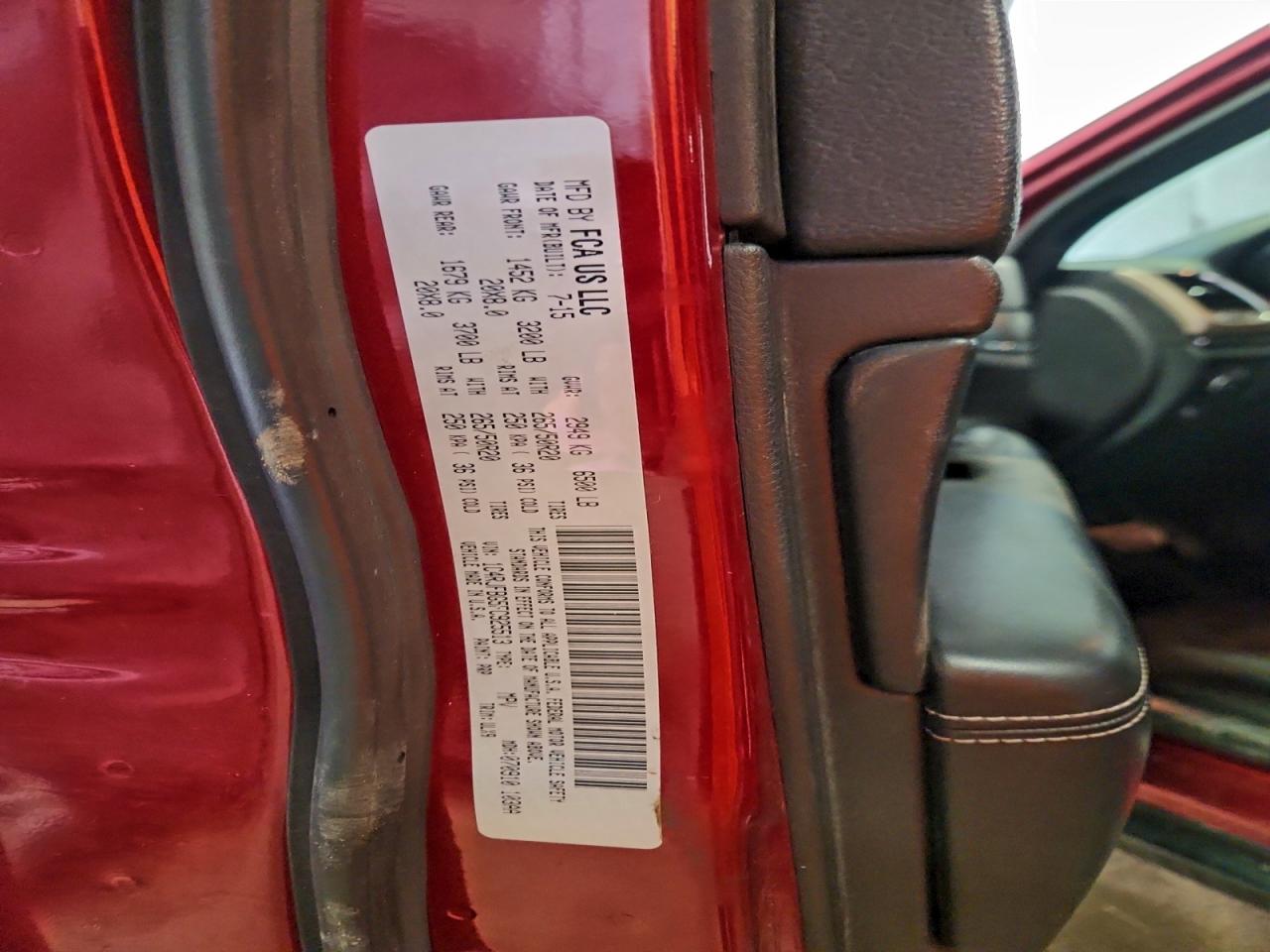 2015 Jeep Grand Cherokee Limited VIN: 1C4RJFBG5FC925513 Lot: 93856645